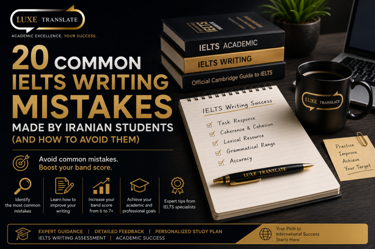 20 Common IELTS Writing Mistakes by Iranian Students (And How to Avoid Them)